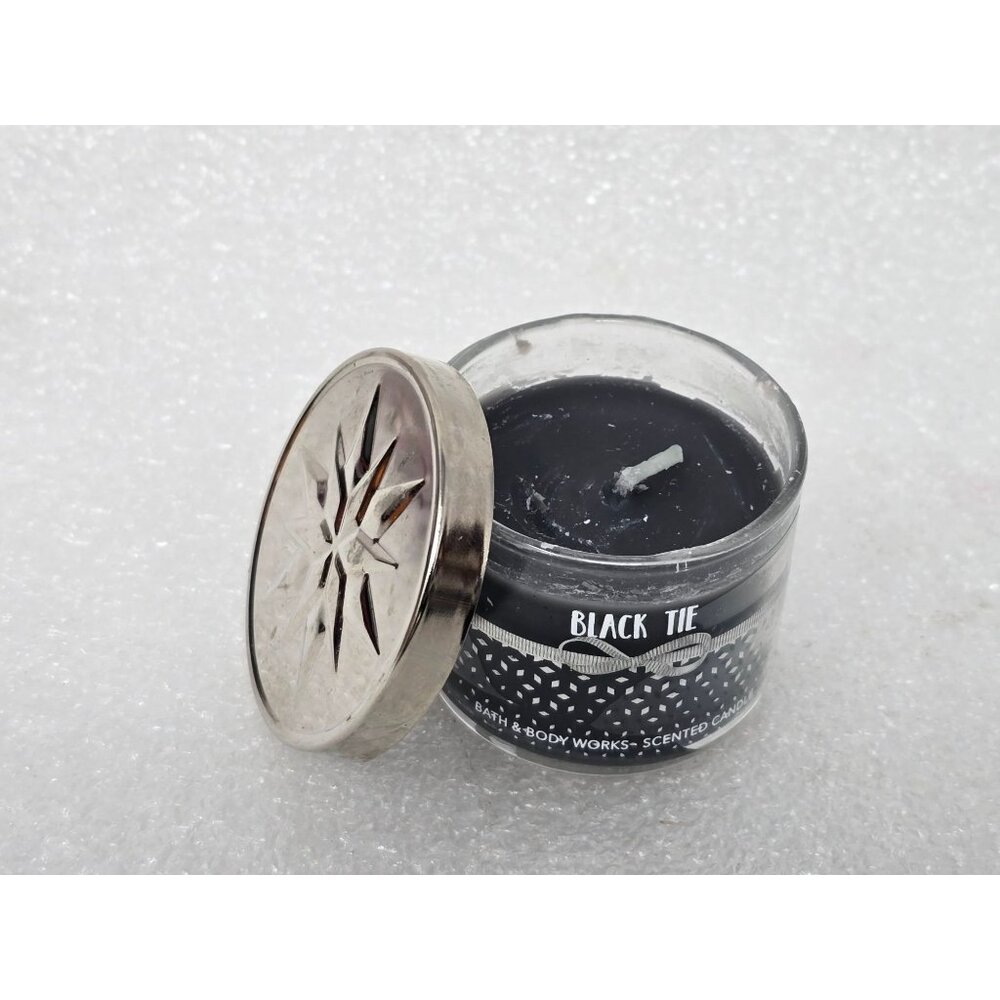 Bath & Body Works Black Tie Scented Candle 1.3 Oz Aromatic Sage & Sandalwood